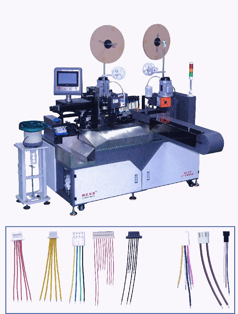 全自动端子机-全自动裁线剥皮机-智能伺服端子压接机厂家 全自动端子机-全自动裁线剥皮机-智能伺服端子压接机厂家